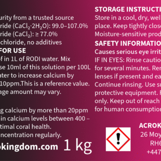 FOUNDATION Ca (calcium)- 1Kg
